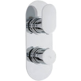Hudson Reed Reign Round 1 Outlet Thermostatic Concealed Shower Valve Chrome REI3410