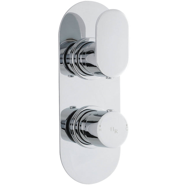 Hudson Reed Reign Round 1 Outlet Thermostatic Concealed Shower Valve Chrome REI3410
