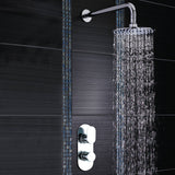 Hudson Reed Reign Round 1 Outlet Thermostatic Concealed Shower Valve Chrome REI3410 LS