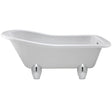 Old London Brockley Single Ended Freestanding Slipper Bath - Deacon Leg Set RL1490M1 CO1