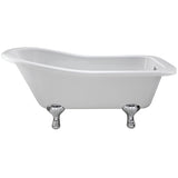 Old London Brockley Single Ended Freestanding Slipper Bath - Corbel Leg Set RL1490T CO1