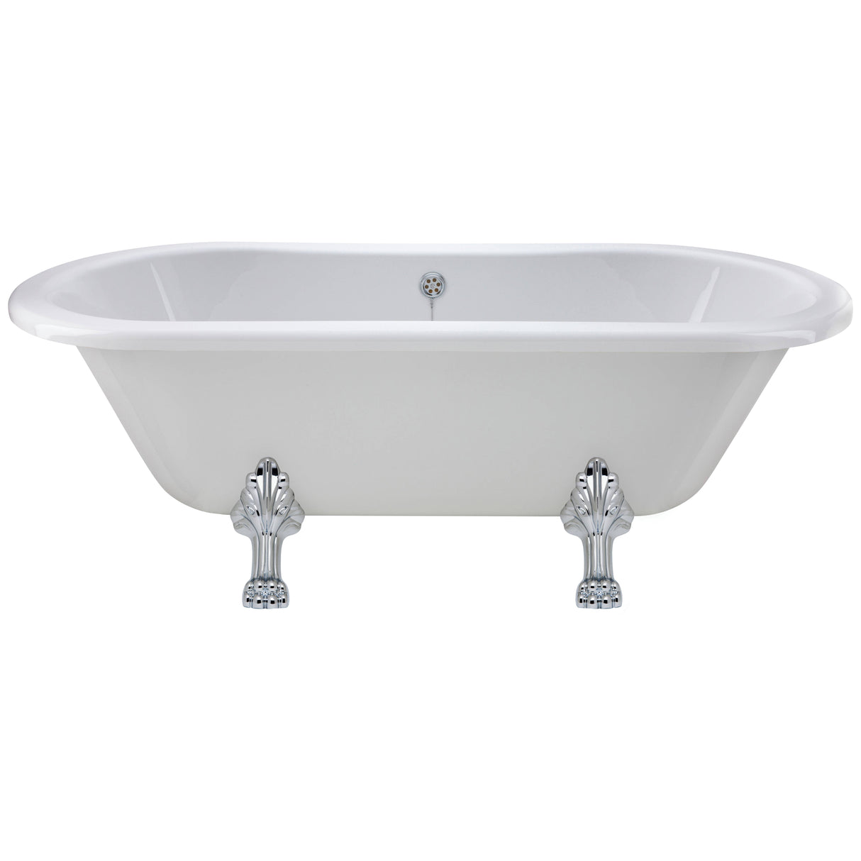 Old London Kingsbury Double Ended Freestanding Bath - Pride Leg Set RL1501C2 CO1
