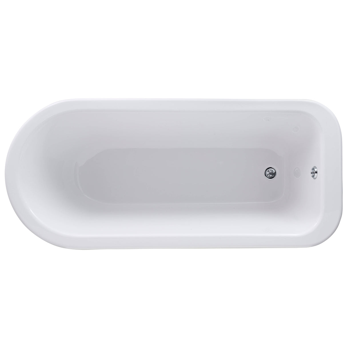 Old London Barnsbury Single Ended Freestanding Bath L1700 x W750mm - Deacon Leg Set RL1707M1 CO2
