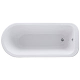 Old London Barnsbury Single Ended Freestanding Bath L1700 x W750mm - Deacon Leg Set RL1707M1 CO2
