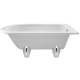 Old London Winterburn Single Ended Shower Bath - Deacon Leg Set RLF1500M1