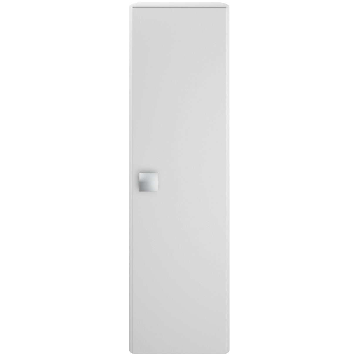 Hudson Reed Sarenna 1 Door Wall Mounted Tallboy Storage Unit W350 x D250mm Moon White SAR162