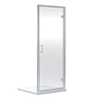 Nuie Rene Hinged Shower Door Chrome - 6mm Glass SMHD70-E6