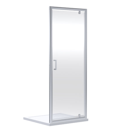 Nuie Rene Pivot Shower Door Chrome - 6mm Glass SMPD10-E6