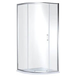 Nuie Rene Single Entry Quadrant Shower Enclosure - 6mm Glass (900 x 900mm) Chrome SMQ9E1-E6
