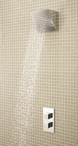 Hudson Reed Lennox 1 Outlet Thermostatic Concealed Shower Valve Chrome SQR3210 LS2