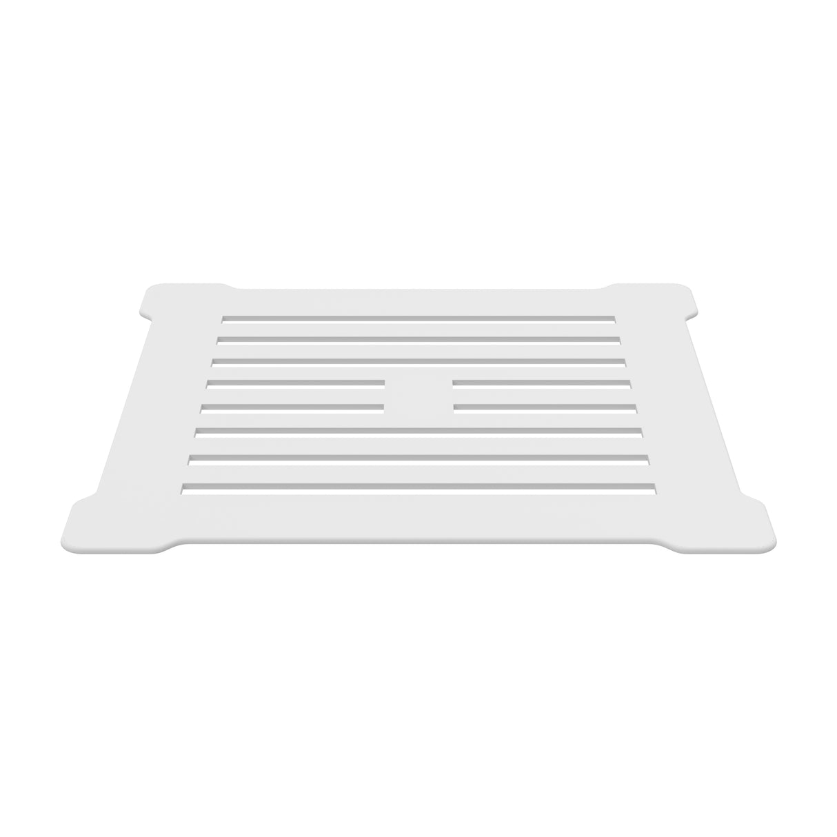 Nuie Shower Tray Waste With Grill - White Trap Matt White STW004S