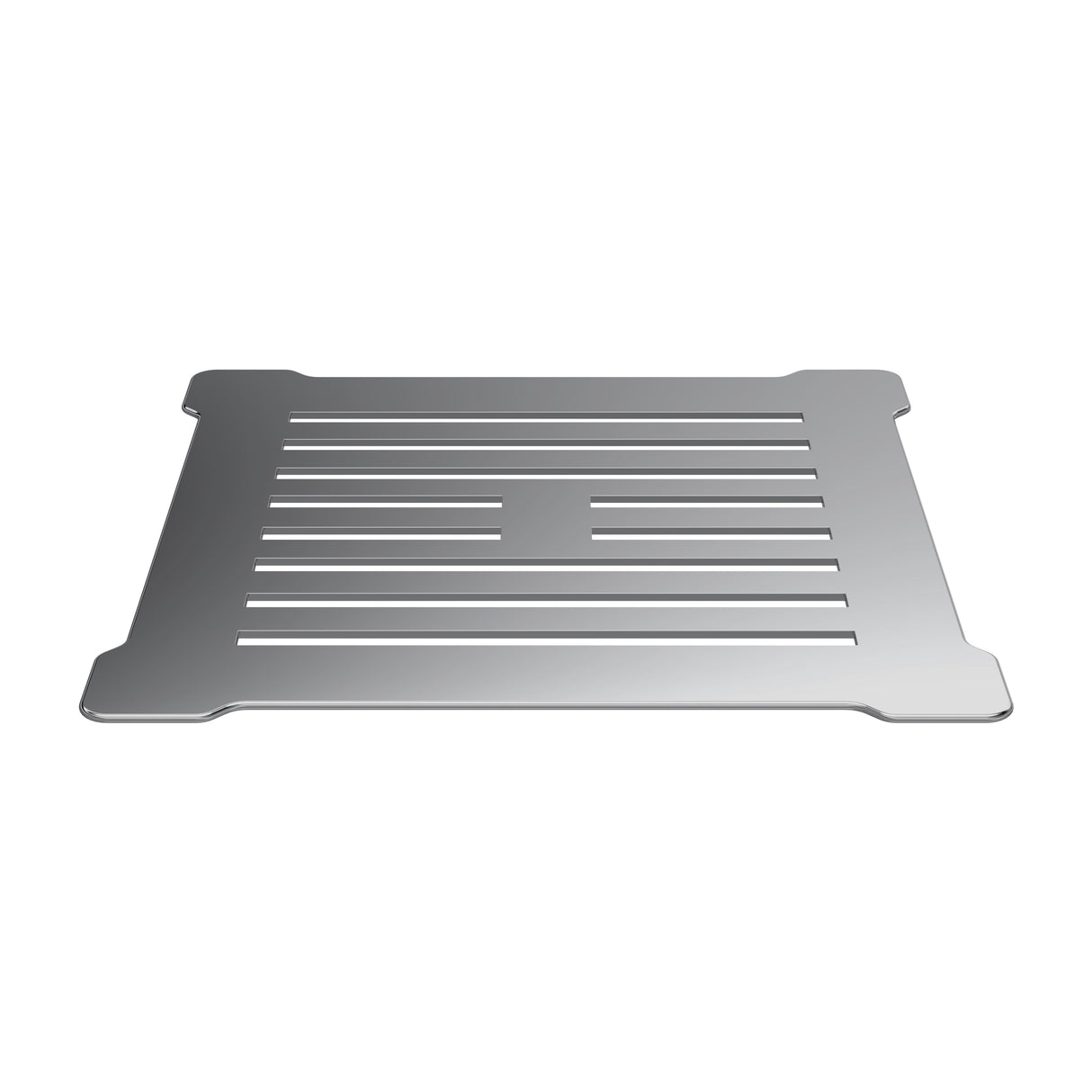 Nuie Shower Tray Waste With Grill - Black Trap Black Chrome STW007S