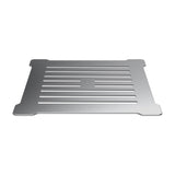 Nuie Shower Tray Waste With Grill - Black Trap Black Chrome STW007S
