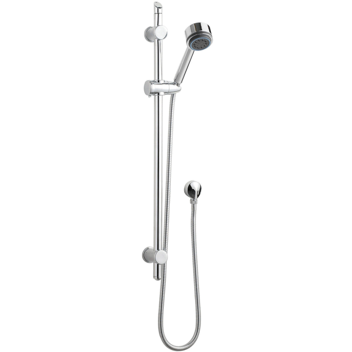 Nuie Multi-Function Sliding Rail Kit & Elbow Outlet Chrome STY042