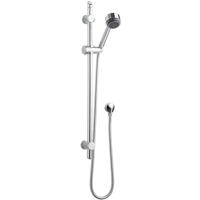 Nuie Multi-Function Sliding Rail Kit & Elbow Outlet Chrome STY042