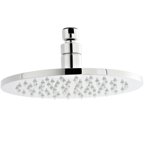 Nuie Round LED Fixed Head Shower 200mm Chrome STY069