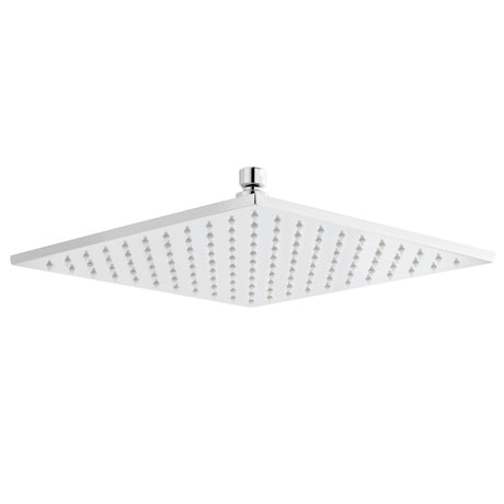 Nuie Square LED Fixed Head Shower 200x200mm Chrome STY070
