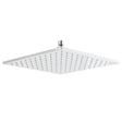 Nuie Square LED Fixed Head Shower 300x300mm Chrome STY072