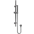 Nuie Single Function Round Sliding Rail Kit & Elbow Outlet Brushed Pewter STY742
