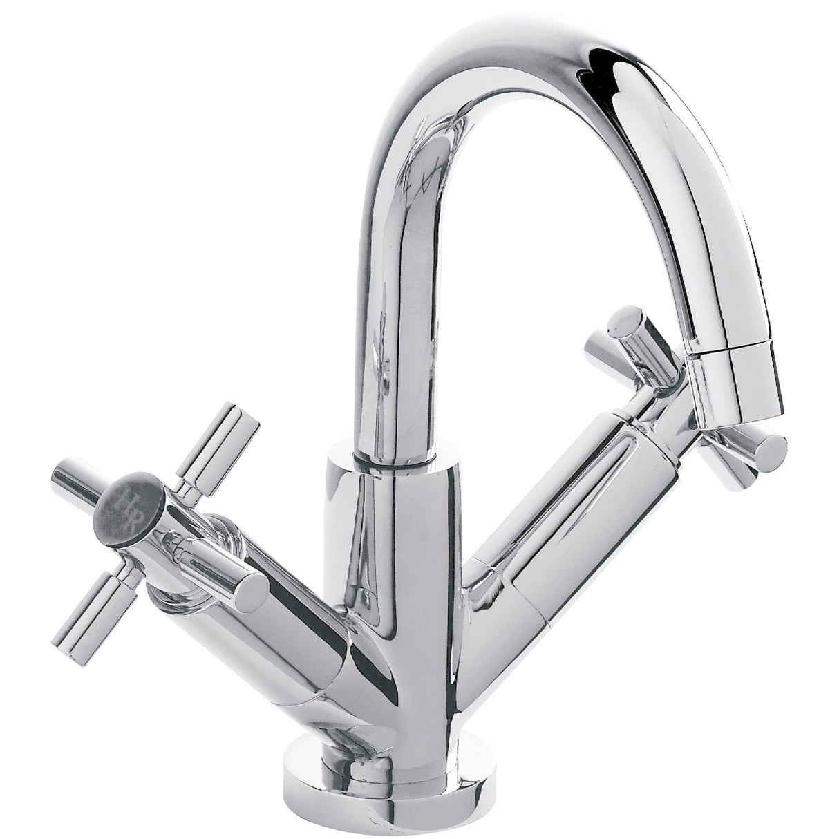Hudson Reed Tec Crosshead Mono Basin Mixer Tap & Waste Chrome TEX315