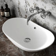 Hudson Reed Revolution 3-Hole Wall Mounted Basin Mixer Tap Chrome TIW317 LS