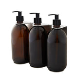 Chrome Triple Wall Mounted Soap Dispenser