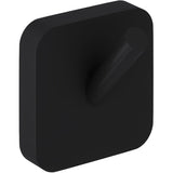 Trisen Single Robe Hook Matt Black TTR-301K