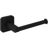 Trisen Toilet Roll Holder Matt Black TTR-401K