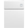 Hudson Reed Urban WC Unit W500mm Satin White URB141