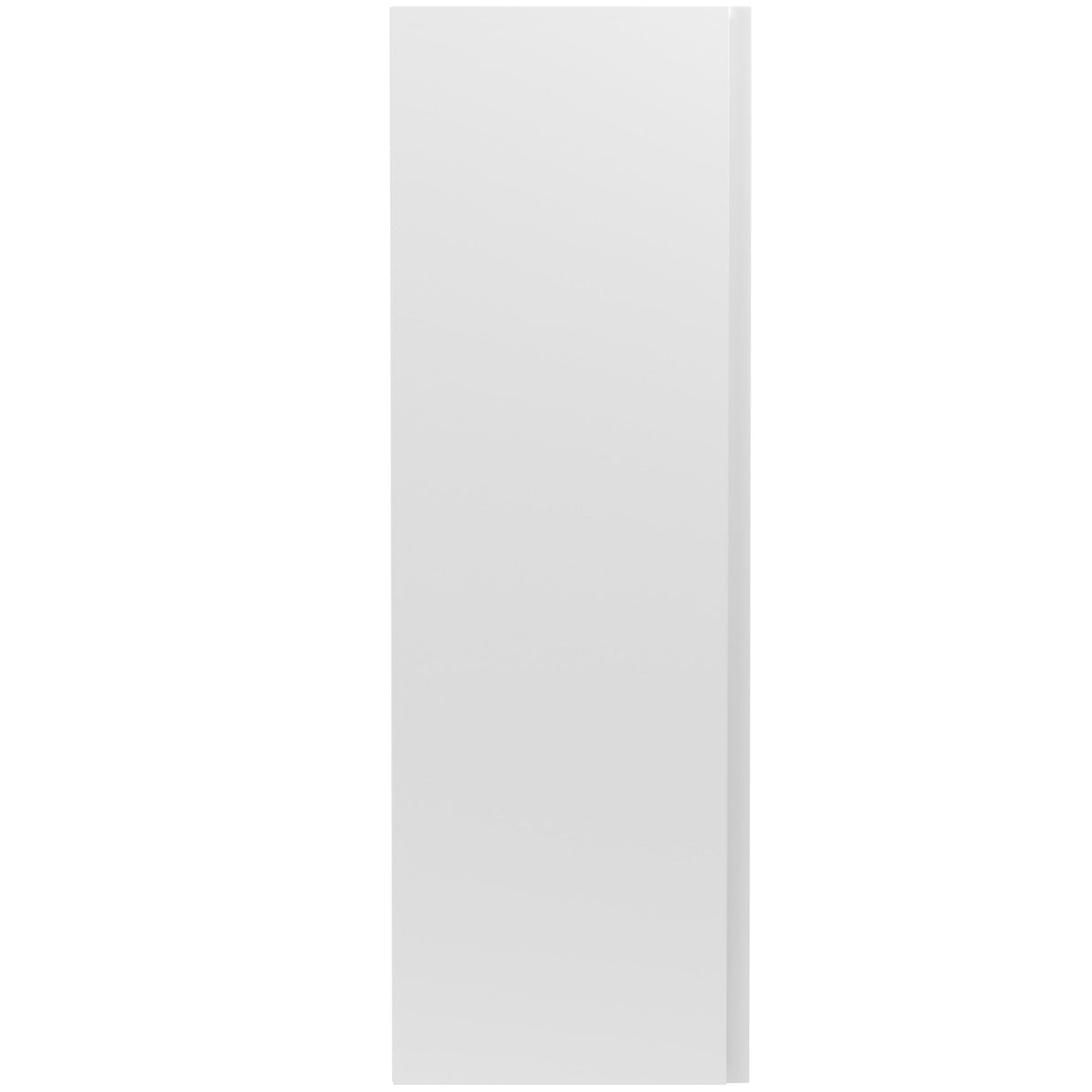 Hudson Reed Urban 1 Door Wall Mounted Tallboy Storage Unit W400 x D253mm Satin White URB162