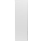 Hudson Reed Urban 1 Door Wall Mounted Tallboy Storage Unit W400 x D253mm Satin White URB162