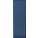 Hudson Reed Urban 1 Door Wall Mounted Tallboy Storage Unit W400 x D253mm Satin Blue URB362