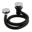 BC Designs Push Down Concealed Bath Waste & Overflow Chrome WAS040
