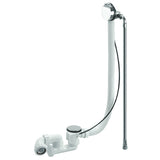 BC Designs Round Freeflow Bath Filler Pop-Up Waste & Overflow Chrome WAS305