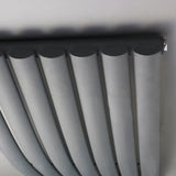 Anthracite Radiator With Wave Design