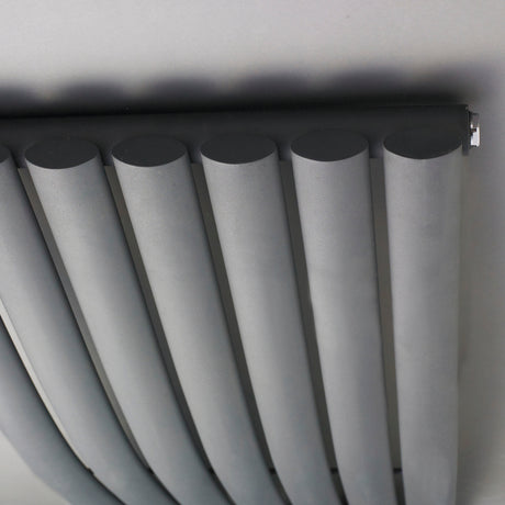 Anthracite Radiator With Wave Design