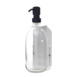 White Single  Wall Mounted Soap Dispenser