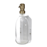 White Single  Wall Mounted Soap Dispenser