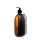 White Single  Wall Mounted Soap Dispenser