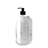 White Single  Wall Mounted Soap Dispenser