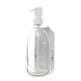 White Single  Wall Mounted Soap Dispenser