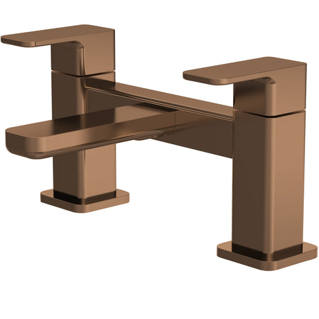 Nuie Windon Bath Filler Tap Brushed Bronze WIN1503