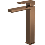Nuie Windon Tall Mono Basin Mixer Tap Brushed Bronze WIN1570