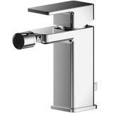 Nuie Windon Mono Bidet Mixer Tap with Waste Chrome WIN306