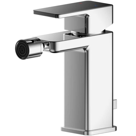 Nuie Windon Mono Bidet Mixer Tap with Waste Chrome WIN306
