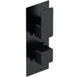 Nuie Windon 1 Outlet Thermostatic Concealed Shower Valve Matt Black WIN4TW01