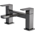 Nuie Windon Bath Filler Tap Brushed Pewter WIN703