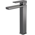 Nuie Windon Tall Mono Basin Mixer Tap Brushed Pewter WIN770
