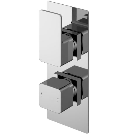 Nuie Windon 1 Outlet Thermostatic Concealed Shower Valve Chrome WINTW01