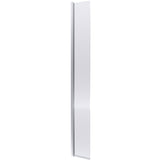 Hudson Reed 8mm Fluted Wetroom Return Screen Chrome WRFL19530HC